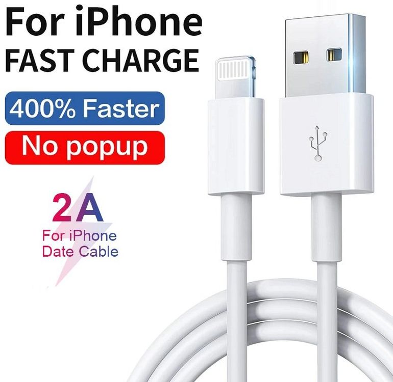 Ladekabel USB für iPhone 11, 12, 13, 14 Kabel