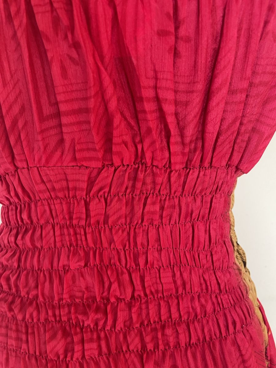 Vestiti: Extralanges Maxistufenkleid aus Seide – Nuovo (secondo la descrizione) da Sigriswil venduto da ck56 6