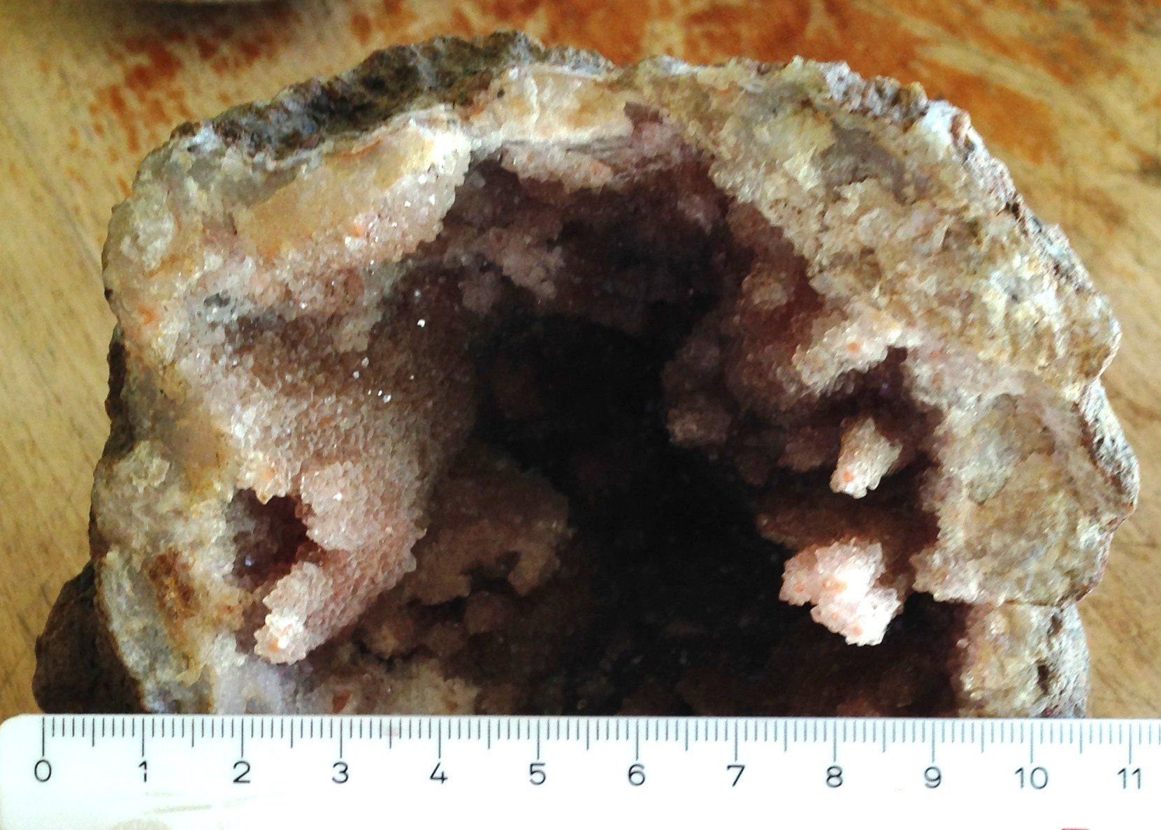 Minerali & Pietre curative: géode d'améthyste brute avec stalagmites du maroc – Usato da Vevey venduto da zabounetta 6