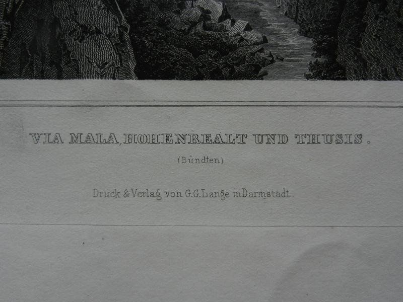 Incisioni: Via Mala Thusis – Usato da Risch venduto da Rischli15 2