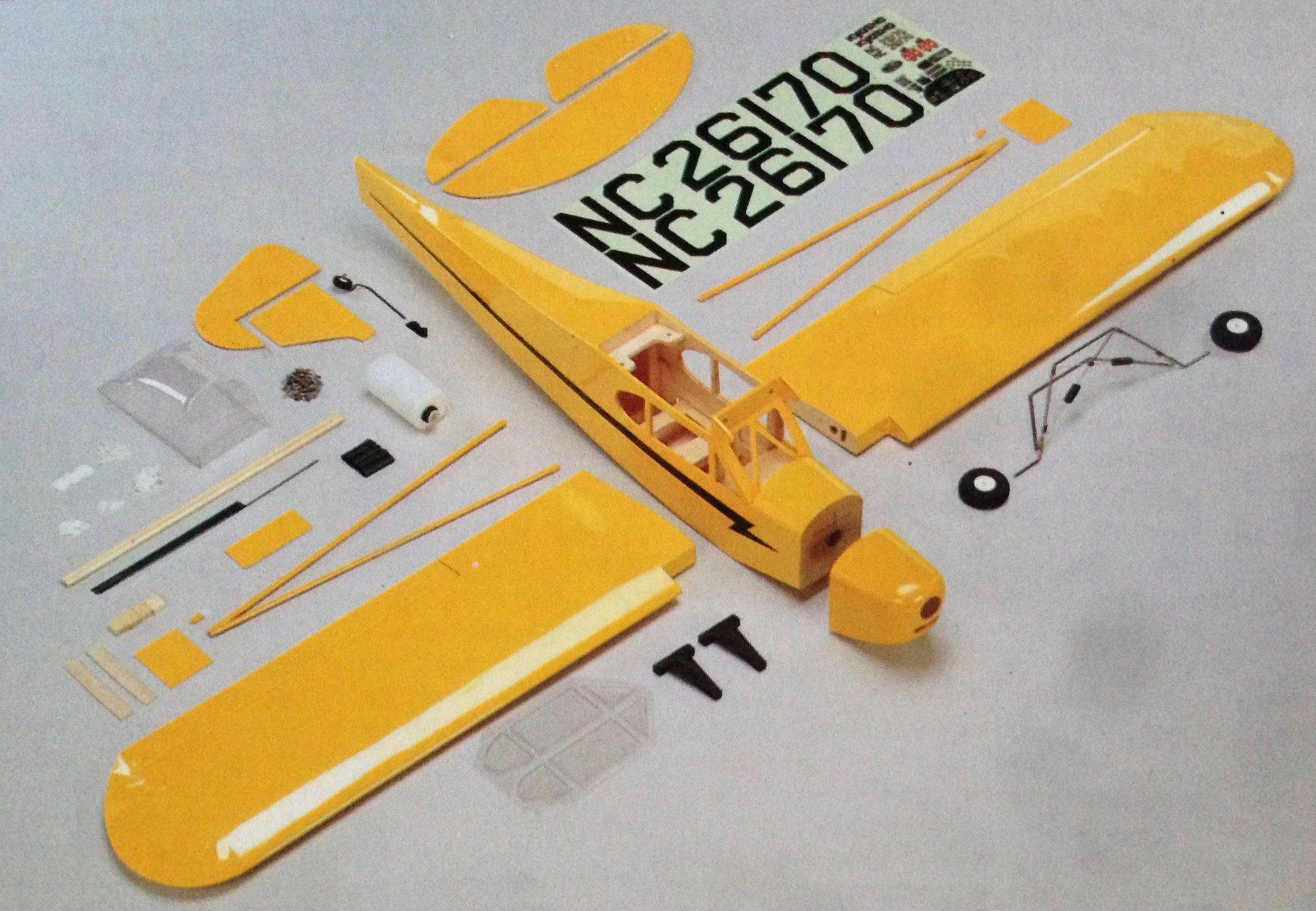 Kyosho Modellismo RC: Piper P18 Bausatz – Nuovo e nell'imballaggio originale da Herrliberg venduto da inf_5shy 1