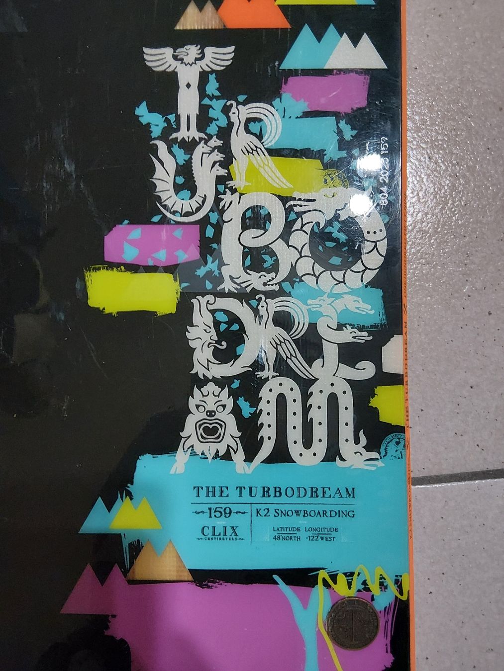 K2 Board: K2 Turbo Dream 159 – Usato da Grolley venduto da Montana78 2