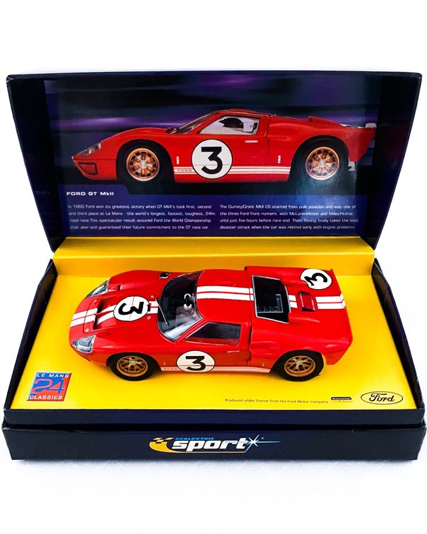 Voiture De Slot SUPERSLOT/Scalextric – Ford GT MKII N°5 Le Mans 1966, H2465