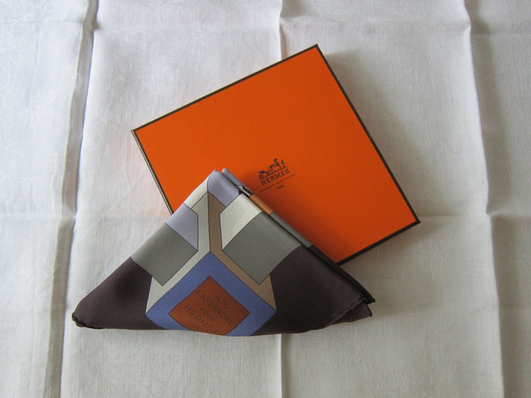 Hermès Foulard & Sciarpe: Foulard Hermes NEU! NP 420.- – Nuovo e nell'imballaggio originale da Zürich venduto da Italia58 2