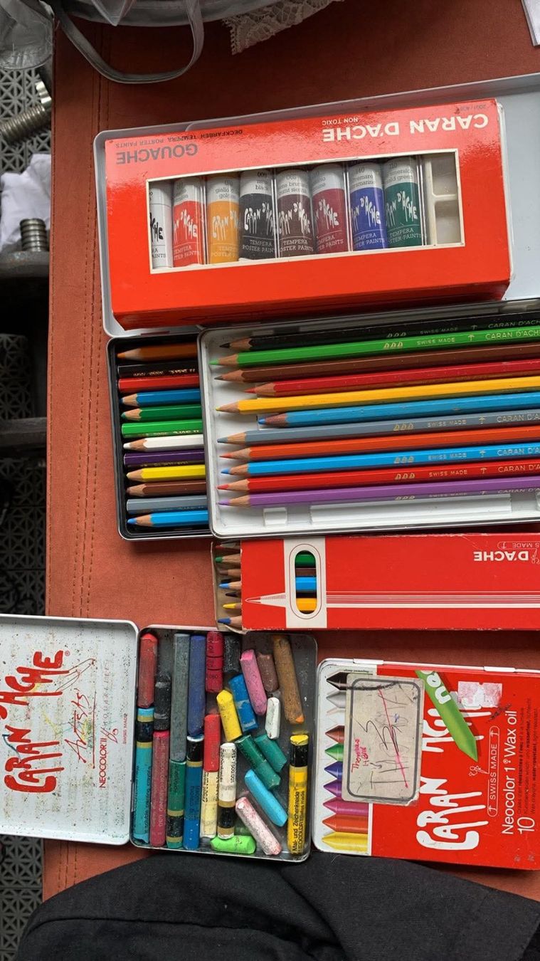 Caran D'Ache Penna & Evidenziatori: caran d'ache paket – Usato da Bern venduto da waves0 1