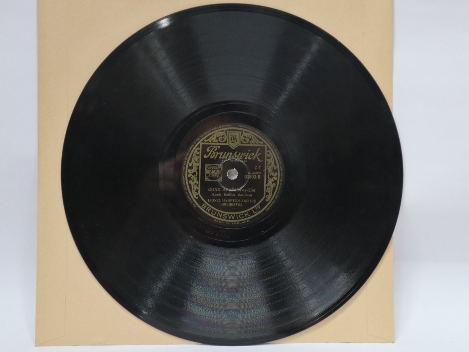 Vinyles: Schellack Lionel Hampton Hamp's Got A Duke Schellackplatte – D'occasion à Eschenbach SG par Astalavista 3