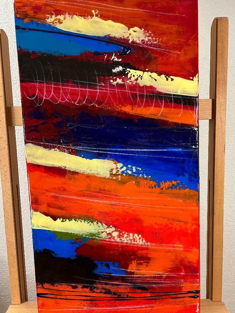 Dipinti: Im Fluss der Farben, 40 x 80 – Usato da Baar venduto da lookingGood