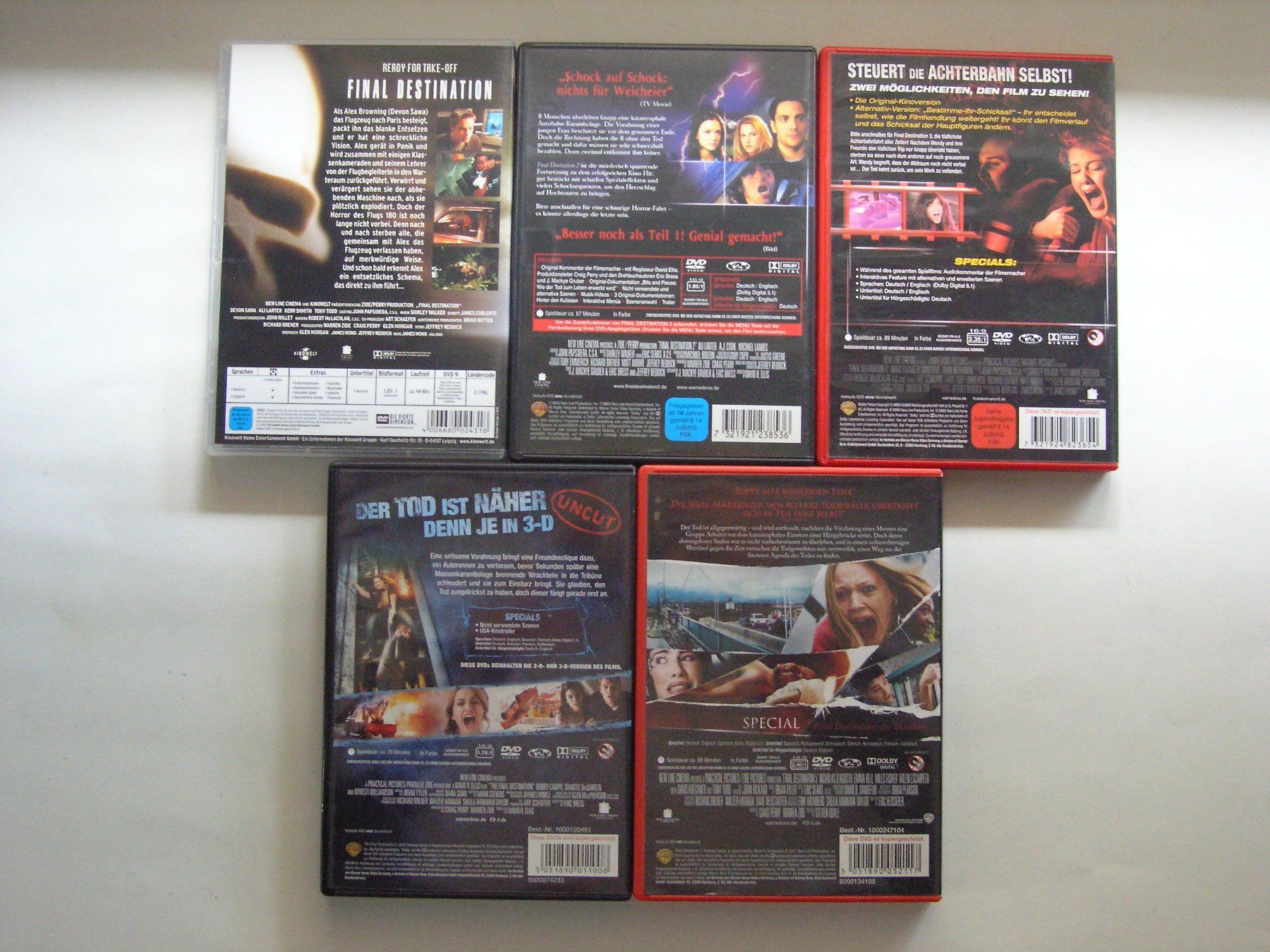 Tous les DVDs: Final Destination 1-5  DVD Collection – D'occasion à Zuzwil SG par vette13 1