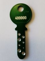 KABA8 Schlüssel - 400'000 Grün- CHF 16.90.-
