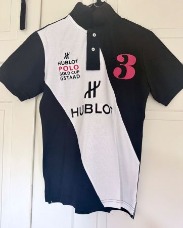 Polo Gold Cup Gstaad Shirt - Hublot black/white