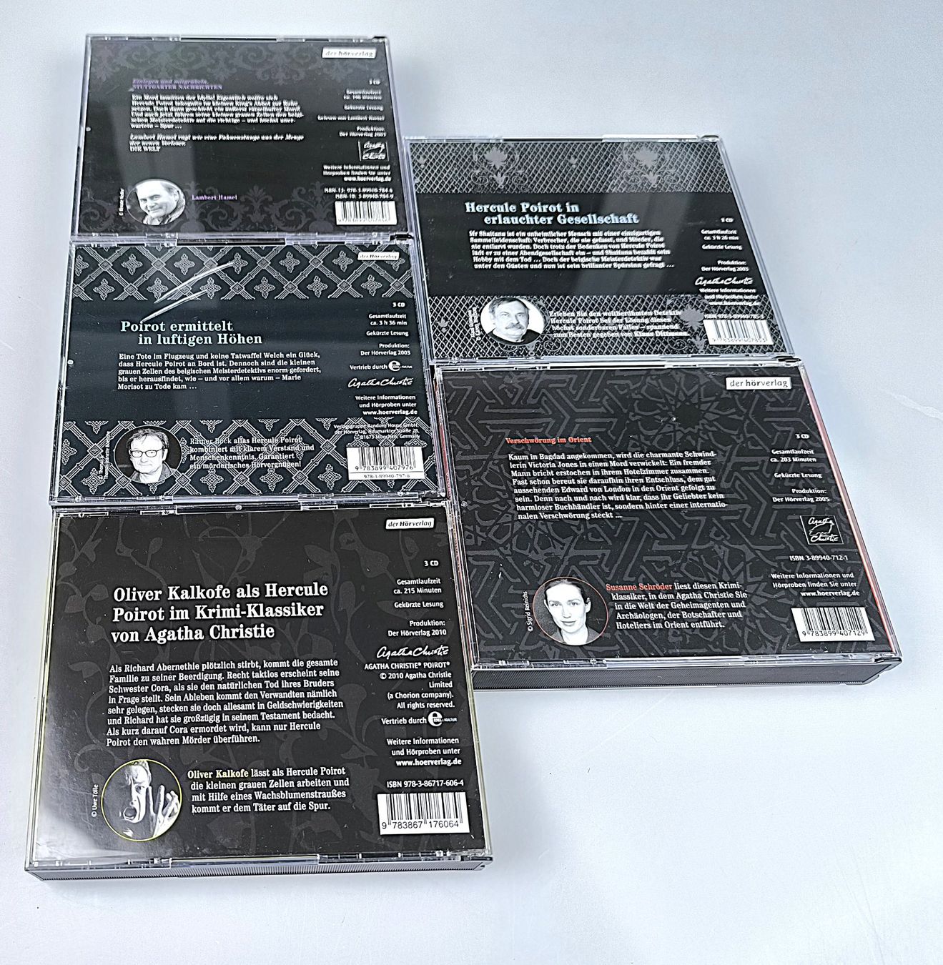 Hörbücher: Hörbuch-CD's von Agatha Christie – Gebraucht aus Rüti ZH von Restwert_Rueti_ZH 1