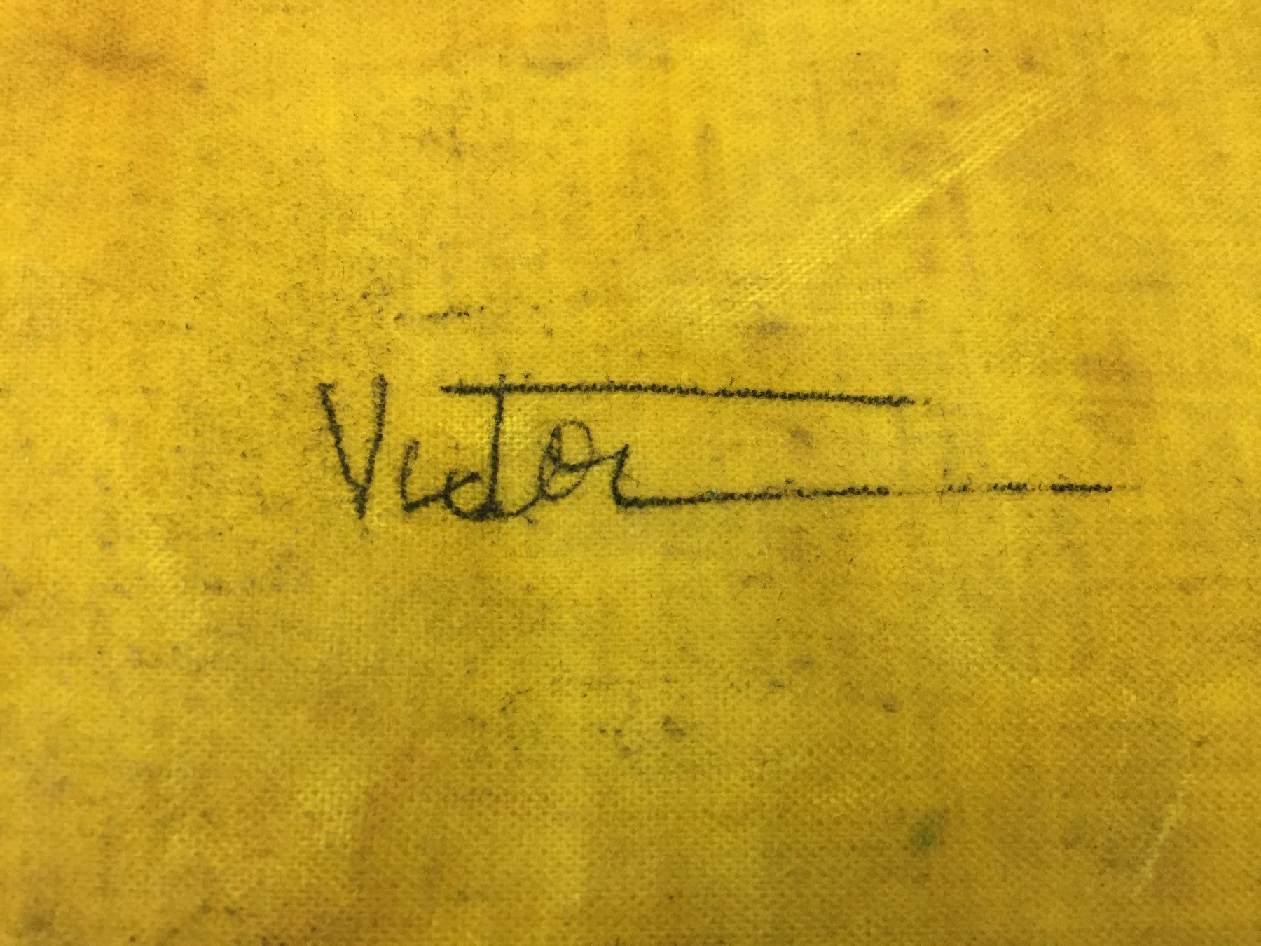 Gemälde: Afrikanische Kunst, Textil Malerei – Gebraucht aus Schaffhausen von vintageworld 9