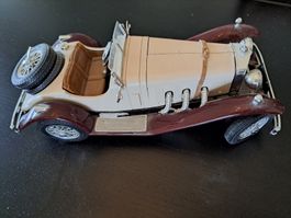 Modellauto Mercedes Benz SSK 1928 Bburago 1/18