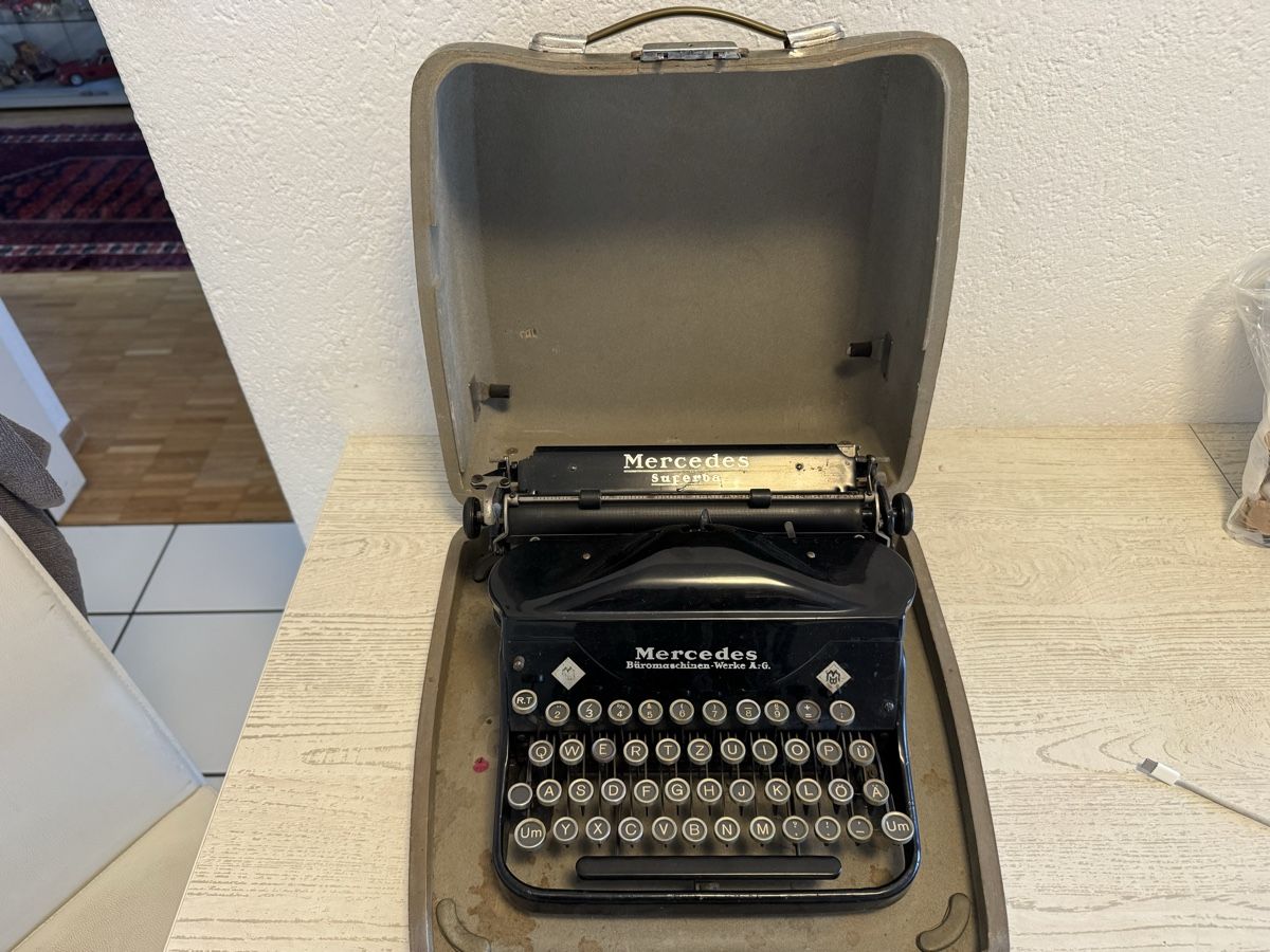 Macchine da scrivere: Mercedes superba schreibmaschine – Usato da Zunzgen venduto da milesdavis76 3