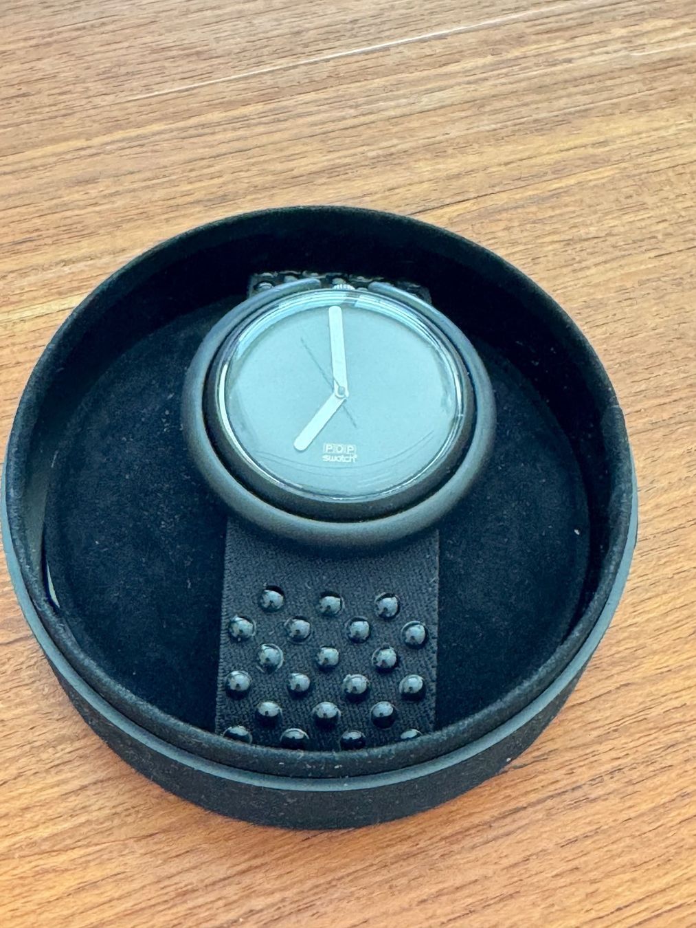 Swatch Orologi: Pop Swatch Special "Coco Noir" PWBB142 (1989) – Nuovo e nell'imballaggio originale da Walchwil venduto da Likrilo 1