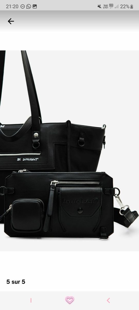 Desigual Borse da donna: Sac à main Desigual – Nuovo (secondo la descrizione) da Founex venduto da Hyrienne 8