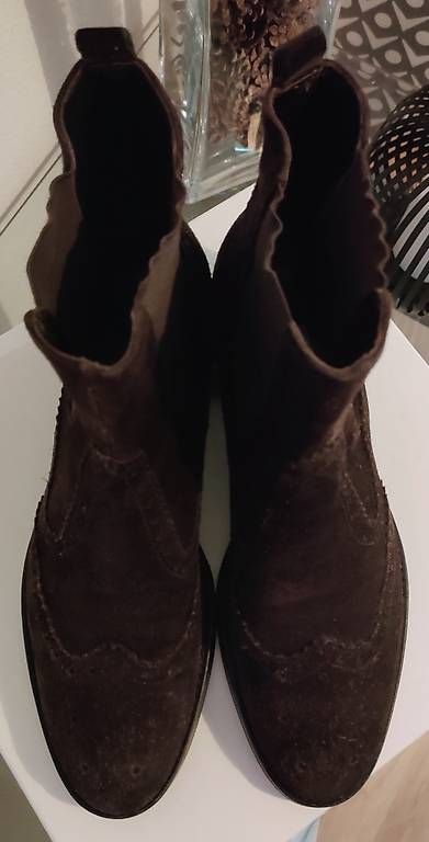 Scarpe da uomo: Bottes marron foncé - envoi colis gratuit – Usato da Renens VD venduto da lptvs_22 2