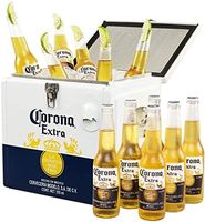 Corona  Retro Kühlbox inkl. 12 Biere sowie Kühlbeuteln