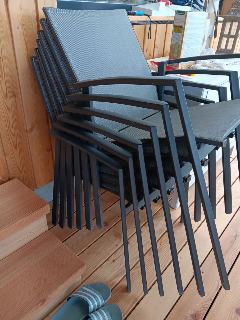 Chaises: 6 hochwertige Gartenstühle – D'occasion à Andwil SG par Ignite80 1