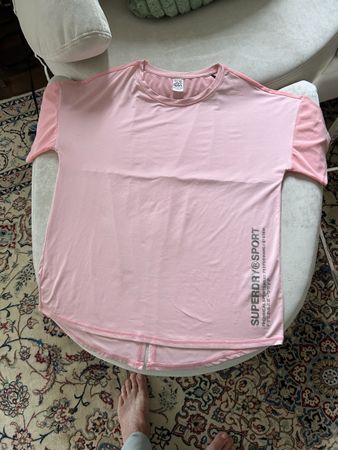 Superdry Sport Shirt Rosa Gr.40 Damen Top Zustand!
