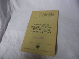TM 30-546 ARMY TECHNICAL MANUEL U.S. ARMY SOVIET GLOSSARY (B