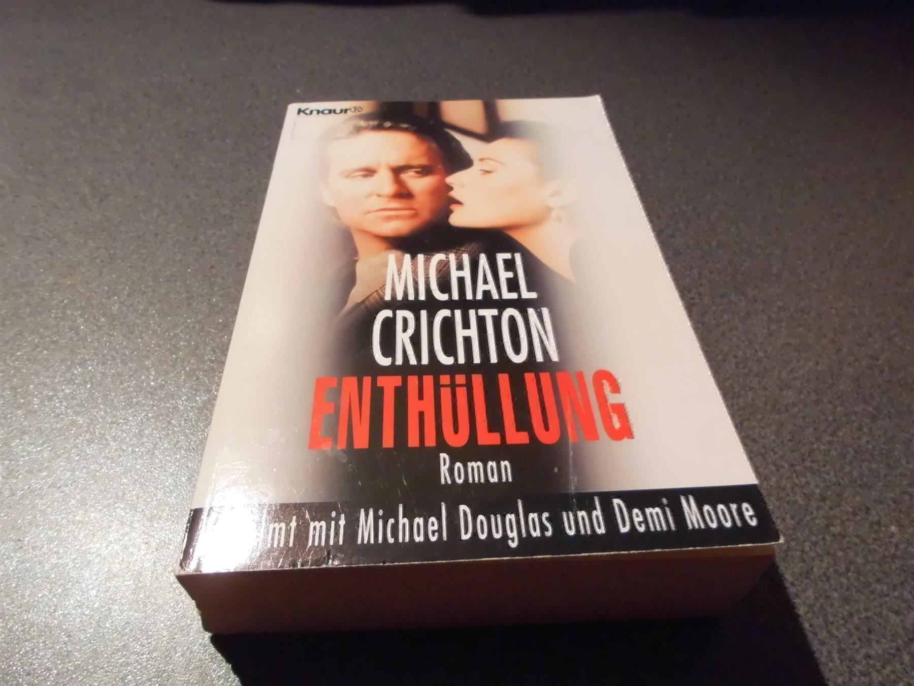 Libri: Enthüllung, Michael Crichton, Roman – Usato da Zürich venduto da Motzkuh