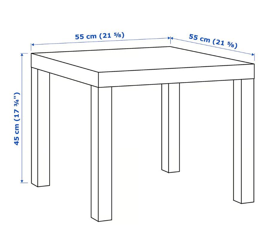 Ikea Tables: Table d'appoint IKEA LACK neuf – D'occasion à Aubonne par lou_g9cd 2