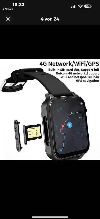 Smartwatch: Smartwatch Kom3 4g – Usato da Zuzwil SG venduto da opp_hx2k 3
