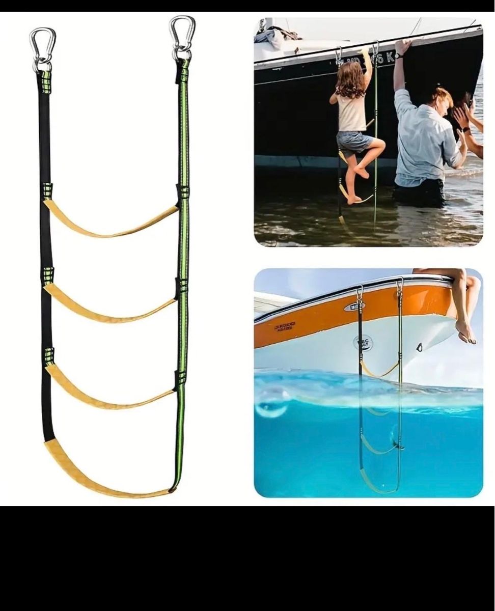 Leitern: Badeleiter mit 4 Sprossen für Boote  – Neu (gemäss Beschreibung) aus ittigen von huba01