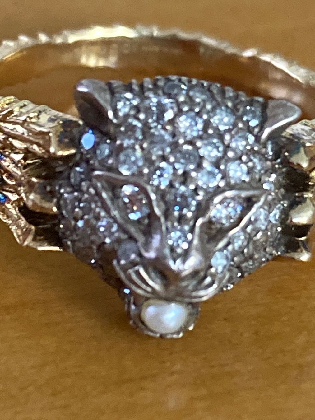 Gucci Anelli: Gucci Ring Feline Gr.13 – Usato da Zuerich venduto da SaTs-43 1