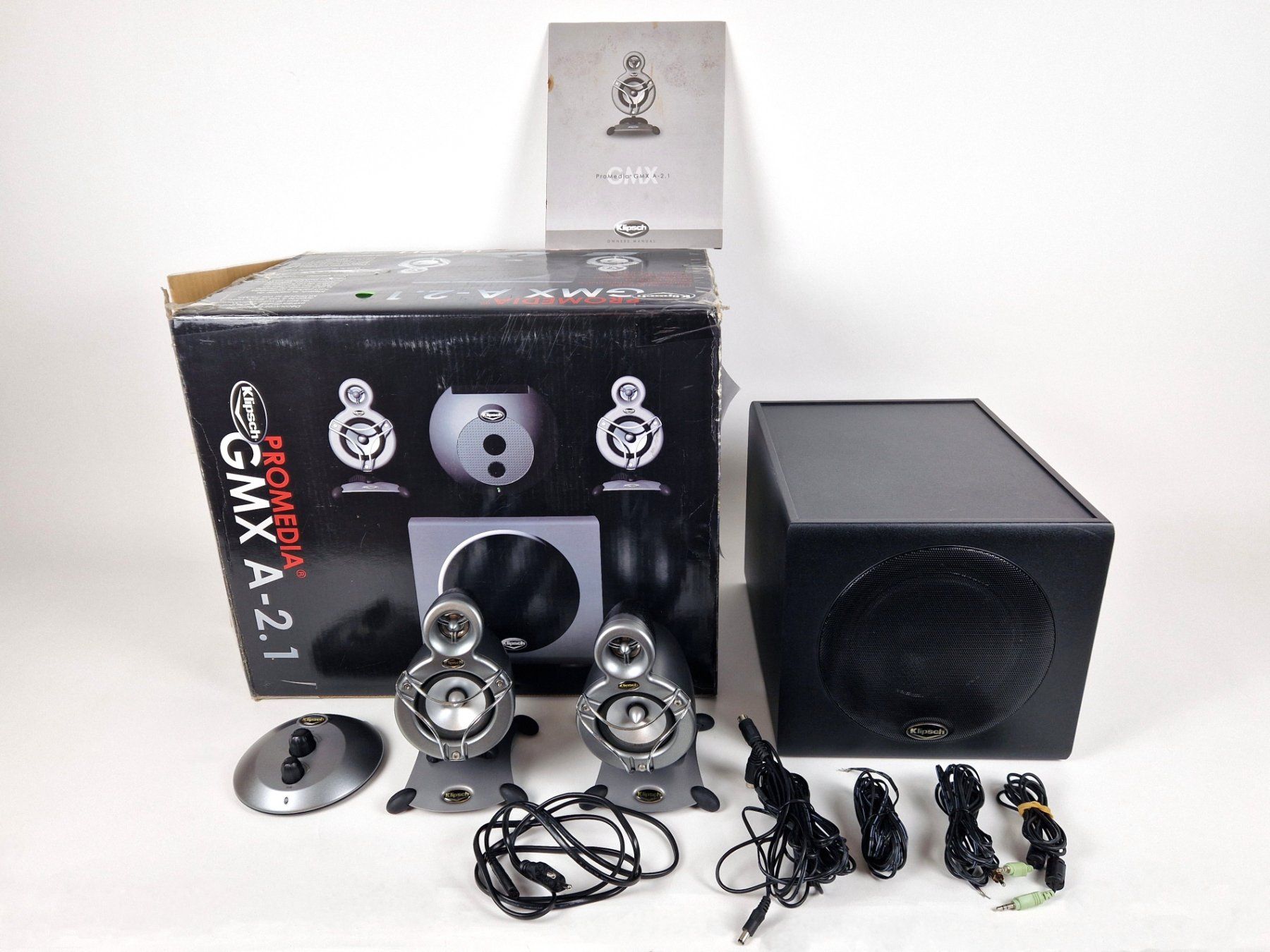 Klipsch Casse acustiche: ProMedia GMX A-2.1 Lautsprechersystem von Klipsch – Usato da Basel venduto da Restwert_Basel