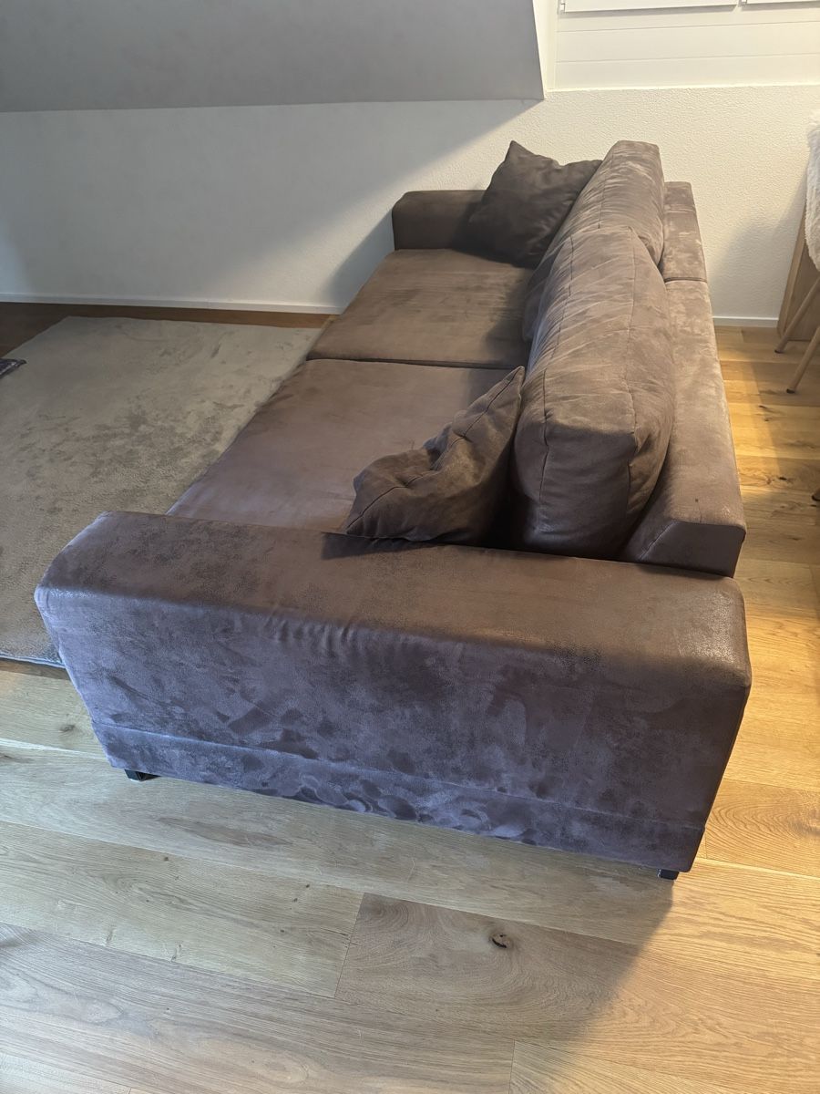 Divani: Big Sofa Wildleder – Usato da Full-Reuenthal venduto da totsch01 1