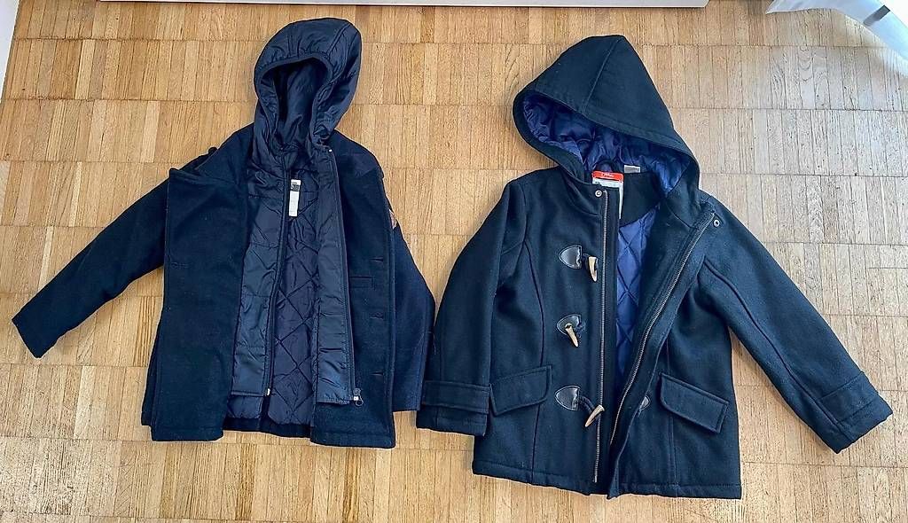Giacche & Cappotti: zwei Winterjacken Grösse 108 & 116 – Usato da Zürich venduto da giovannisp 1