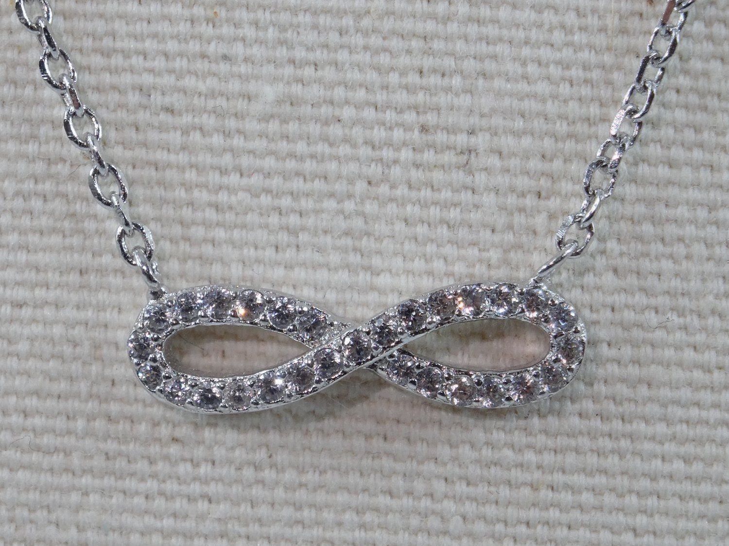 Catenine: Halskette Silber 925 Infinity – Nuovo (secondo la descrizione) da Matten b. Interlaken venduto da kero71 3