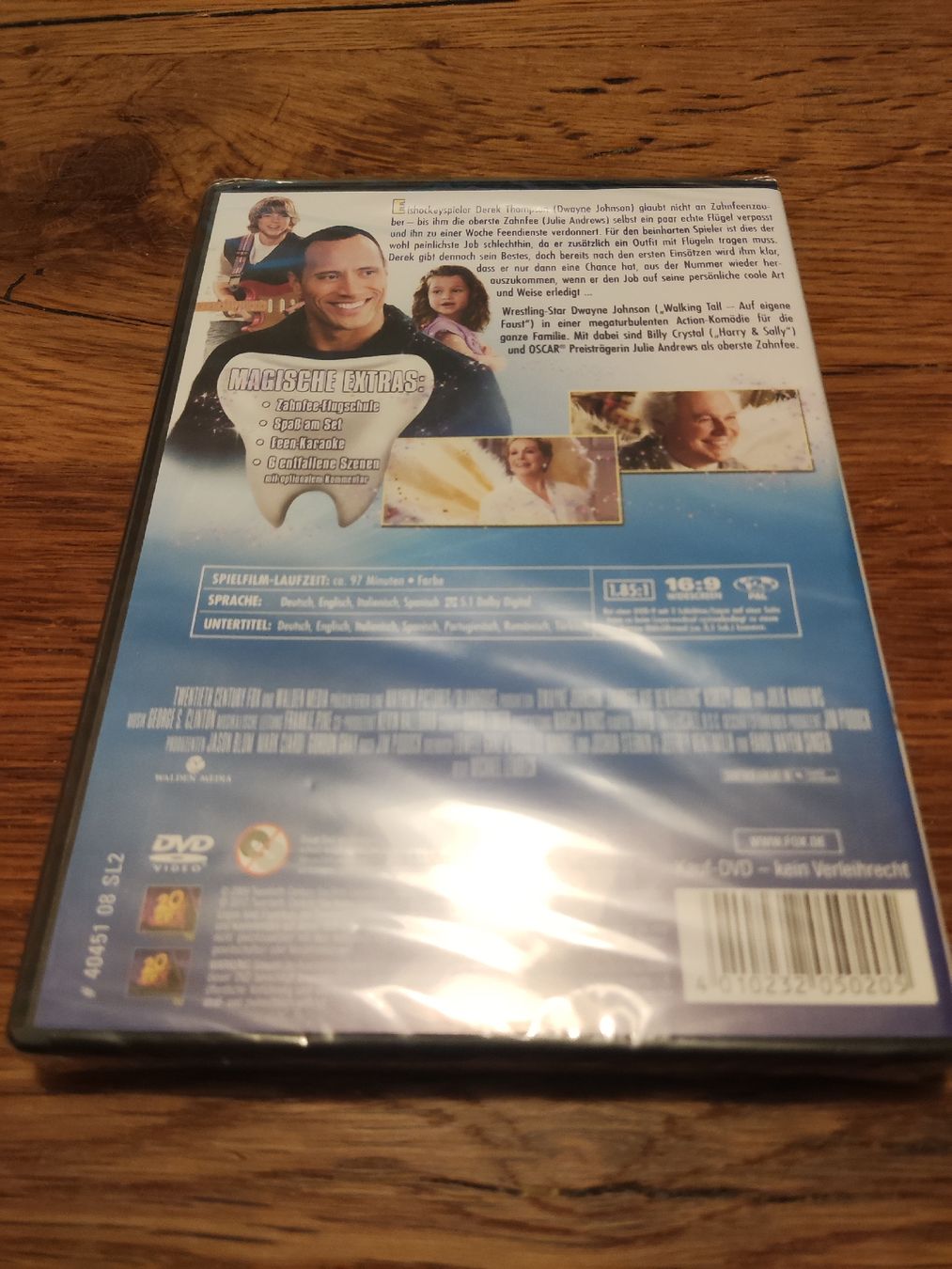 Tutti i DVDs: Zahnfee auf Bewährung mit Dwayne "The Rock" DVD NEU – Usato da Oberembrach venduto da giu_7ksd 1