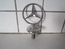 Mercedes-Stern-Emblem verchromt.