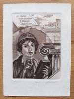 Exlibris Hedwig Pauwels - Original Radierung signiert