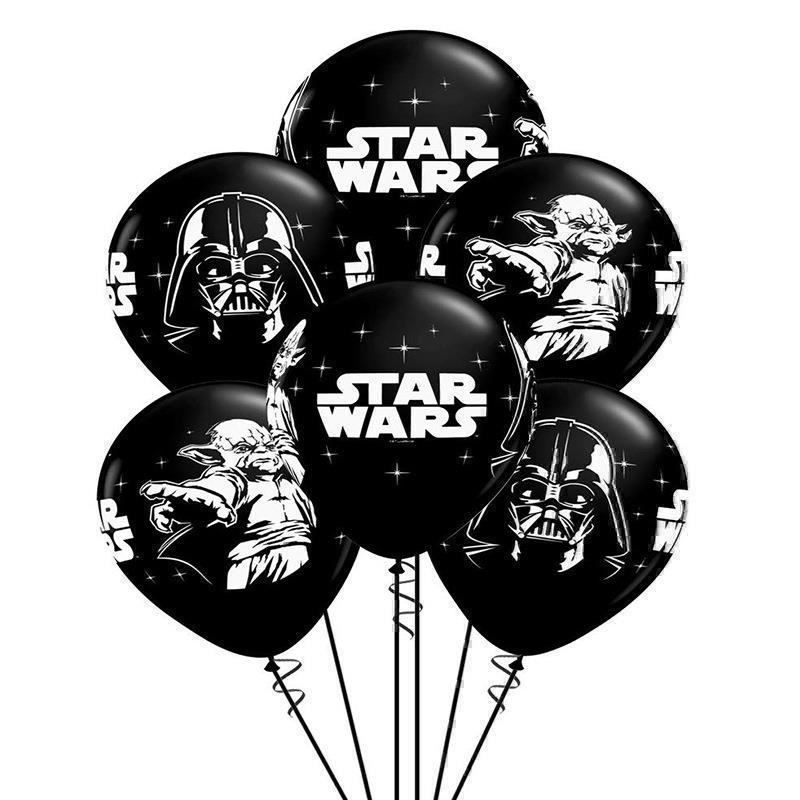Tutte le decorazioni: 10 x Ballon Star Wars Latex 31cm – Nuovo e nell'imballaggio originale da Gurmels venduto da Swisspod