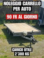 CARRELLO PER AUTO 3000 KG