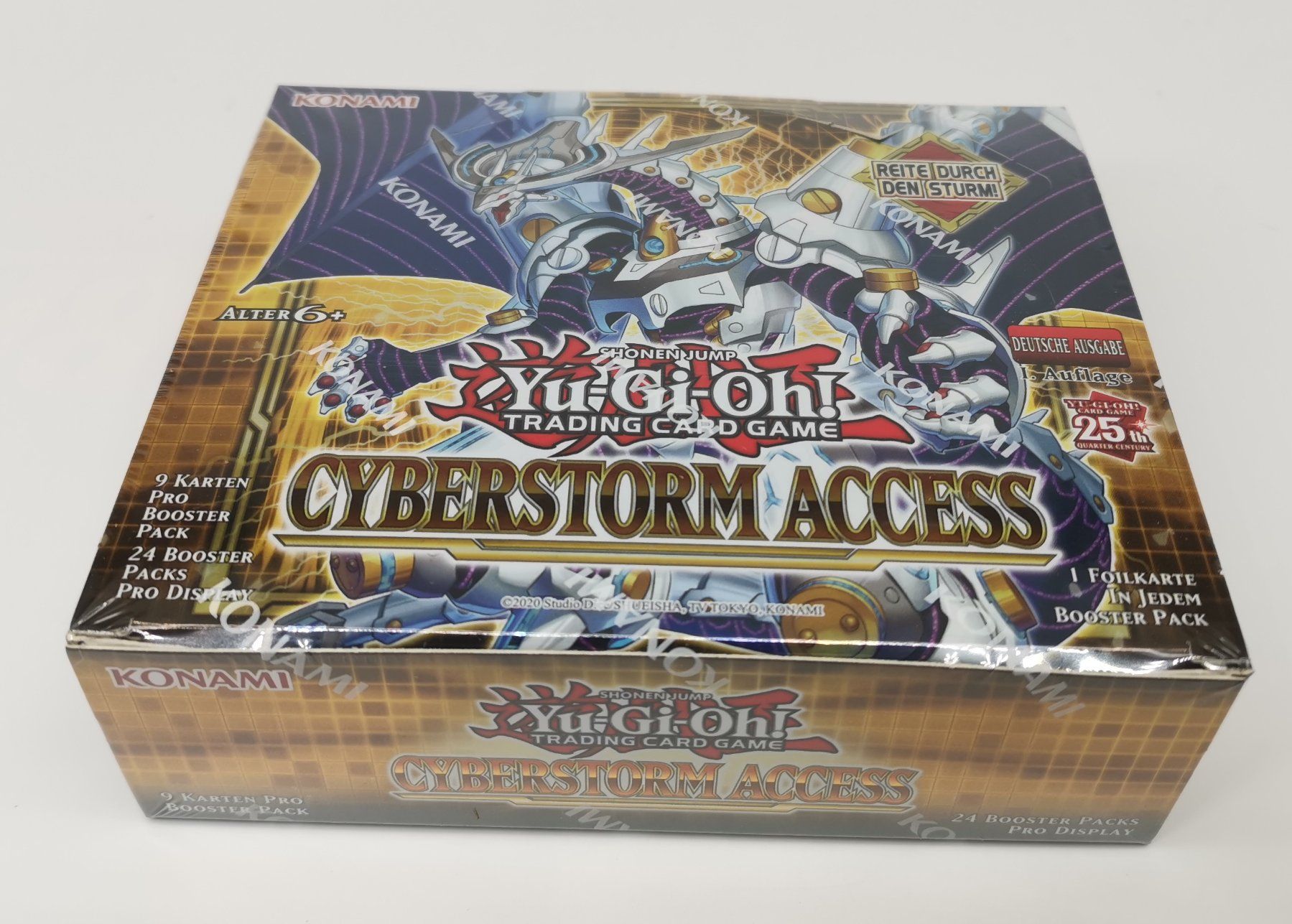 Sammelbilder & Trading cards: YuGiOh - Cyberstorm Access Booster Display / DE - 1. – Neu und originalverpackt aus Niederglatt ZH von RetroBros 3