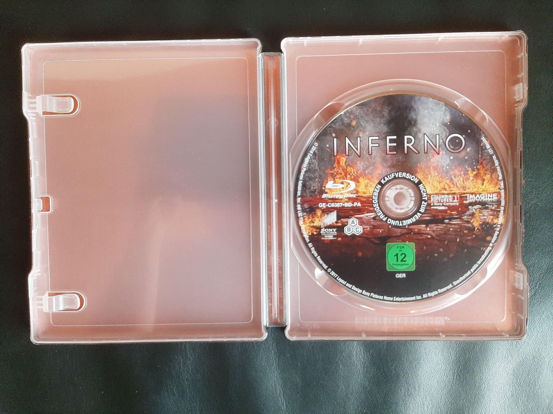 Tutti i DVDs: Dan Brown: Inferno Blu-Ray Steelbook – Usato da Liestal venduto da Film-Freak 2