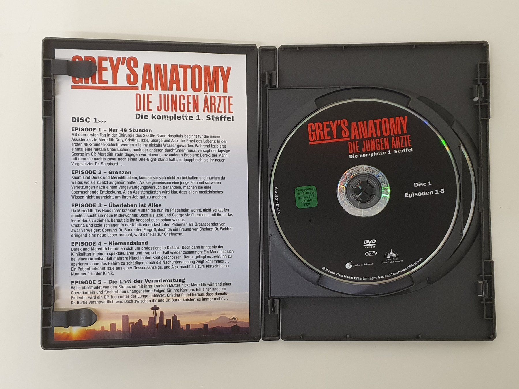 Tutti i DVDs: GREY'S ANATOMY, kompl. 1 Staffel - TOP, Schnäppchen! – Nuovo (secondo la descrizione) da Aegerten venduto da taxidermo 2
