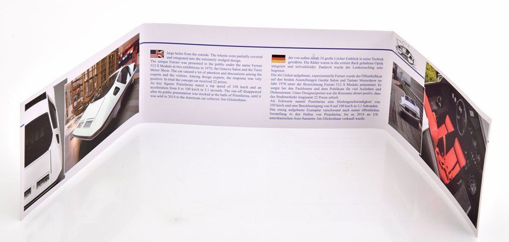 Ferrari Modellini d'auto: FERRARI 512S MODULO CONCEPT  1970 1:43 – Nuovo e nell'imballaggio originale da Suhr venduto da Moebelsiralfred 4