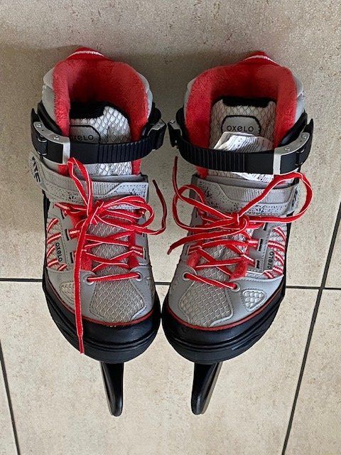 Oxelo Pattini da ghiaccio: Junior Fit 500 Schlittschuhe Oxelo – Usato da Pfaffhausen venduto da stepober 5