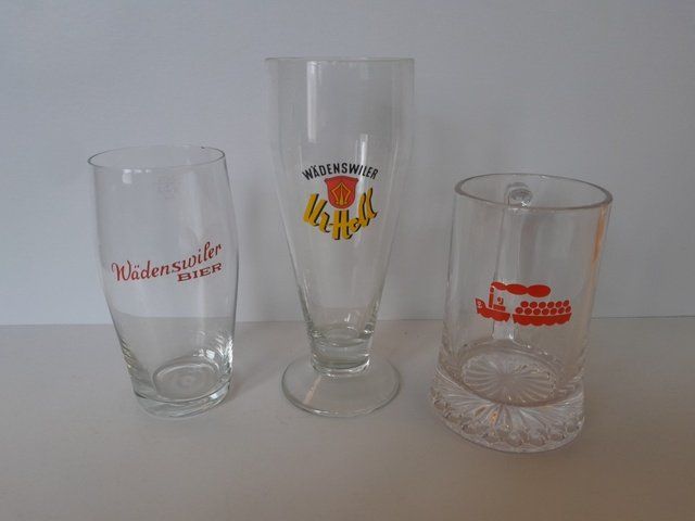 Gläser: Bier Brauerei Wädenswil – Gebraucht aus St.Gallen von Stocken64