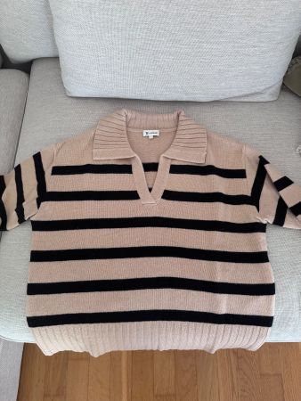 Lily Silk Pullover 100% Wolle ungetragen