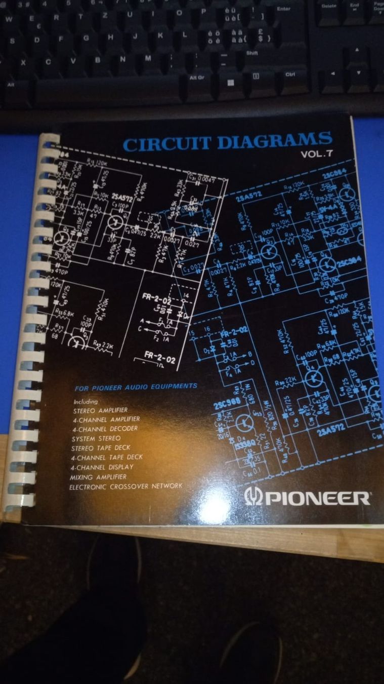 Libri: Original PIONEER Circuit Diagrams Vol.7 – Usato da Lüsslingen venduto da Wildstar