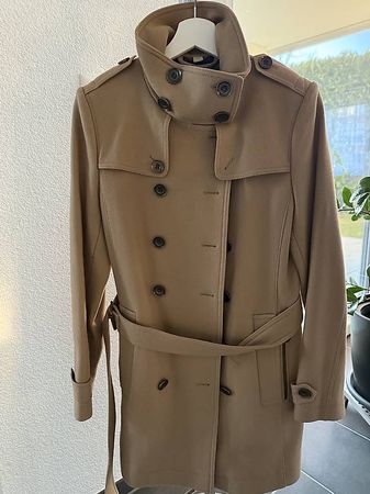 Burberry Kurzmantel aus Wolle / Kaschmir