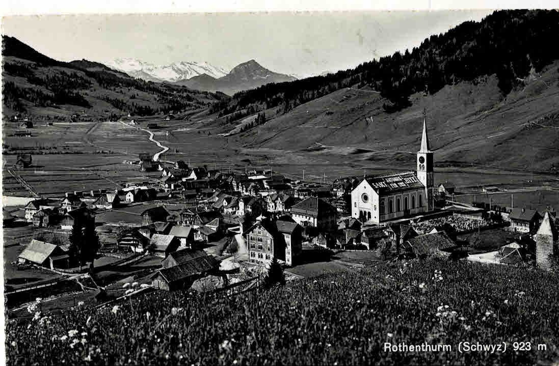 Ansichtskarten: Rothenturm  mit Militärstempel – Gebraucht aus Sulz AG von Oberdanne8