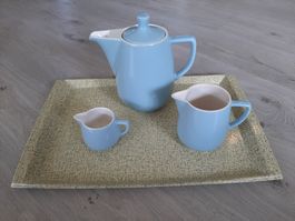50er 60er J. Vintage Serviertablett Werzalit Mid Century